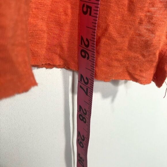 Free People Karmen Sleeveless Layer Tank Top Coral - Picture 9 of 15